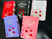 Carregar imagem no visualizador da galeria, Bíblia de Estudo da Mulher Sábia  | Com Harpa Avivada + Abas | Letras Jumbo